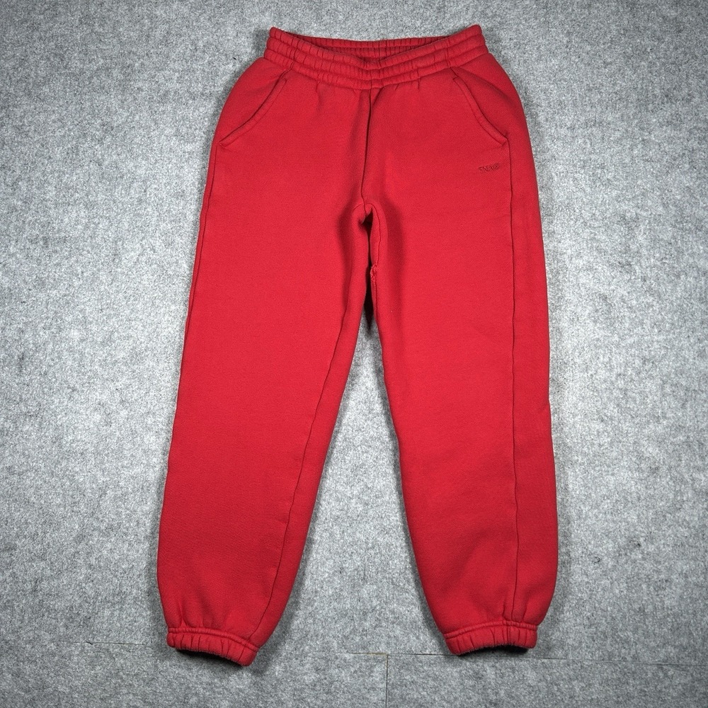 Aritzia Red Track Pants